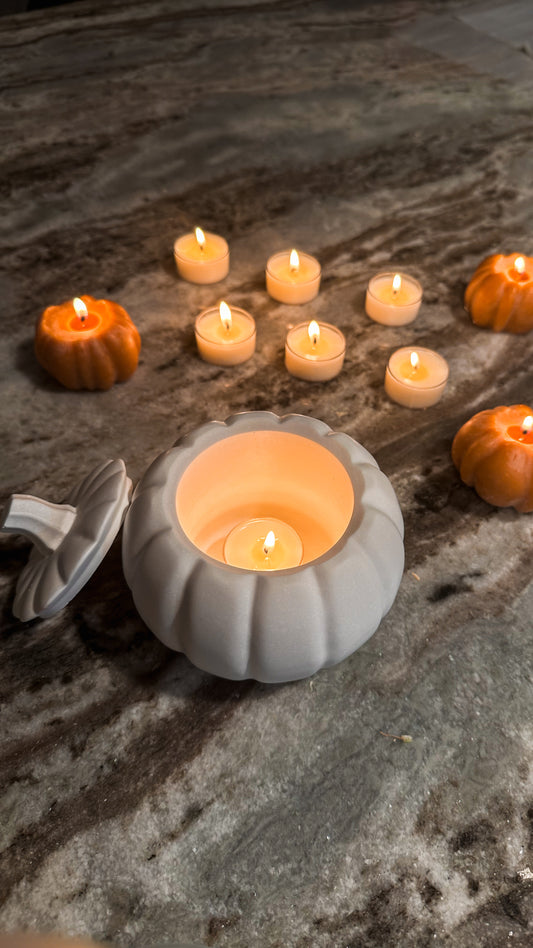 Ceramic Pumpkin Jar (Bowl only)